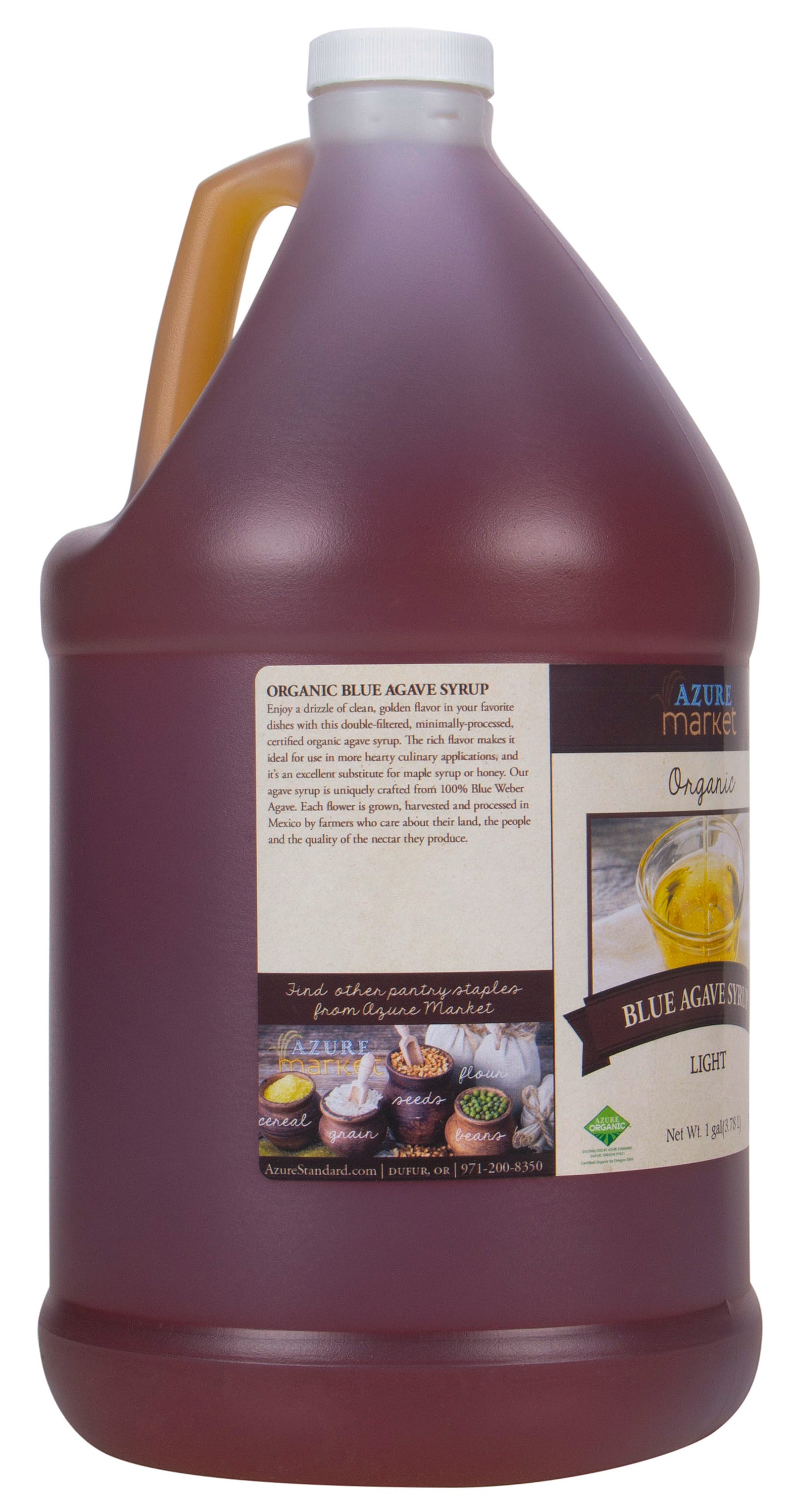 Agave Syrup, Blue, Light, Organic