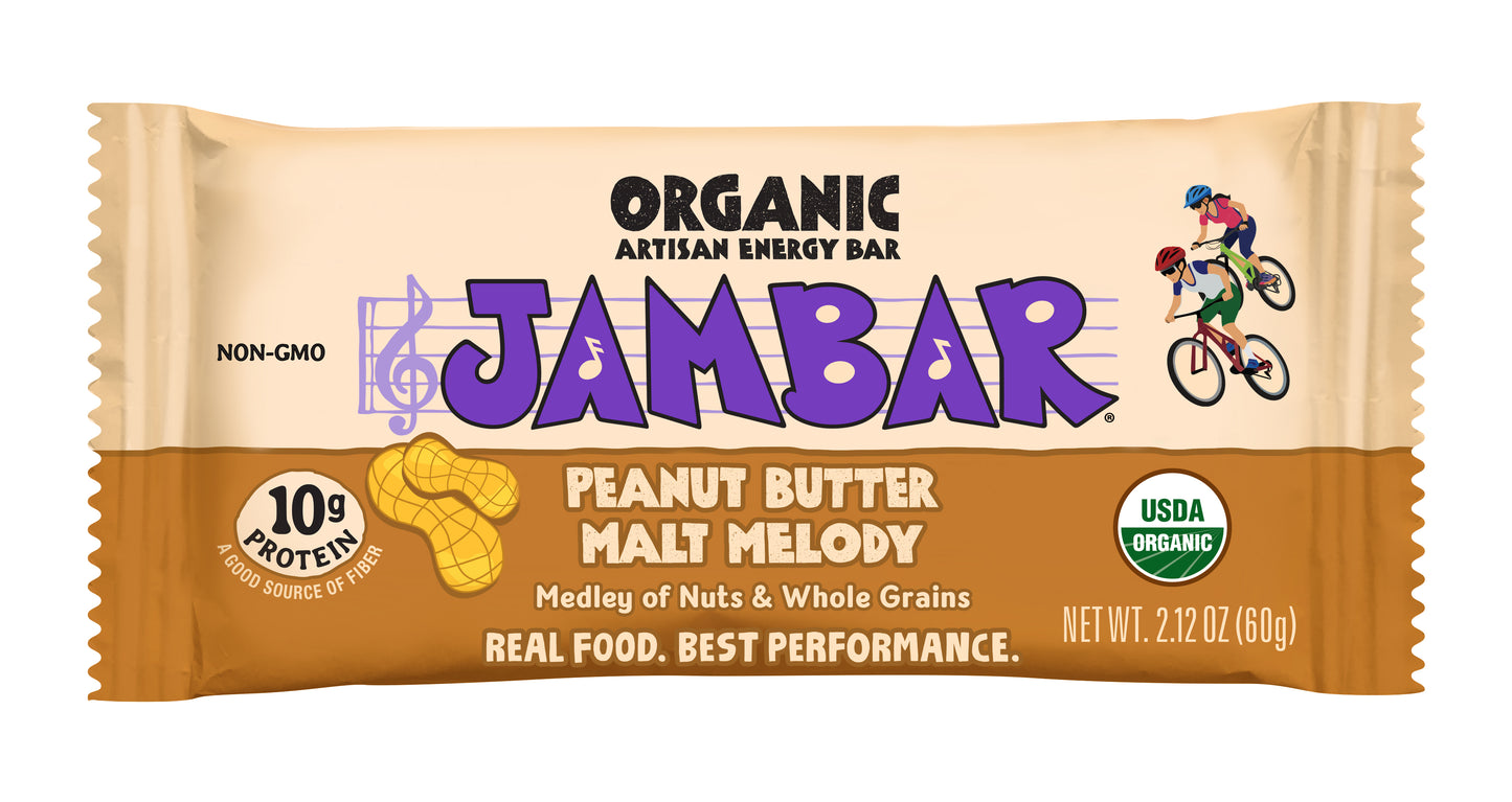 Energy Bar, Malt Nut, Organic