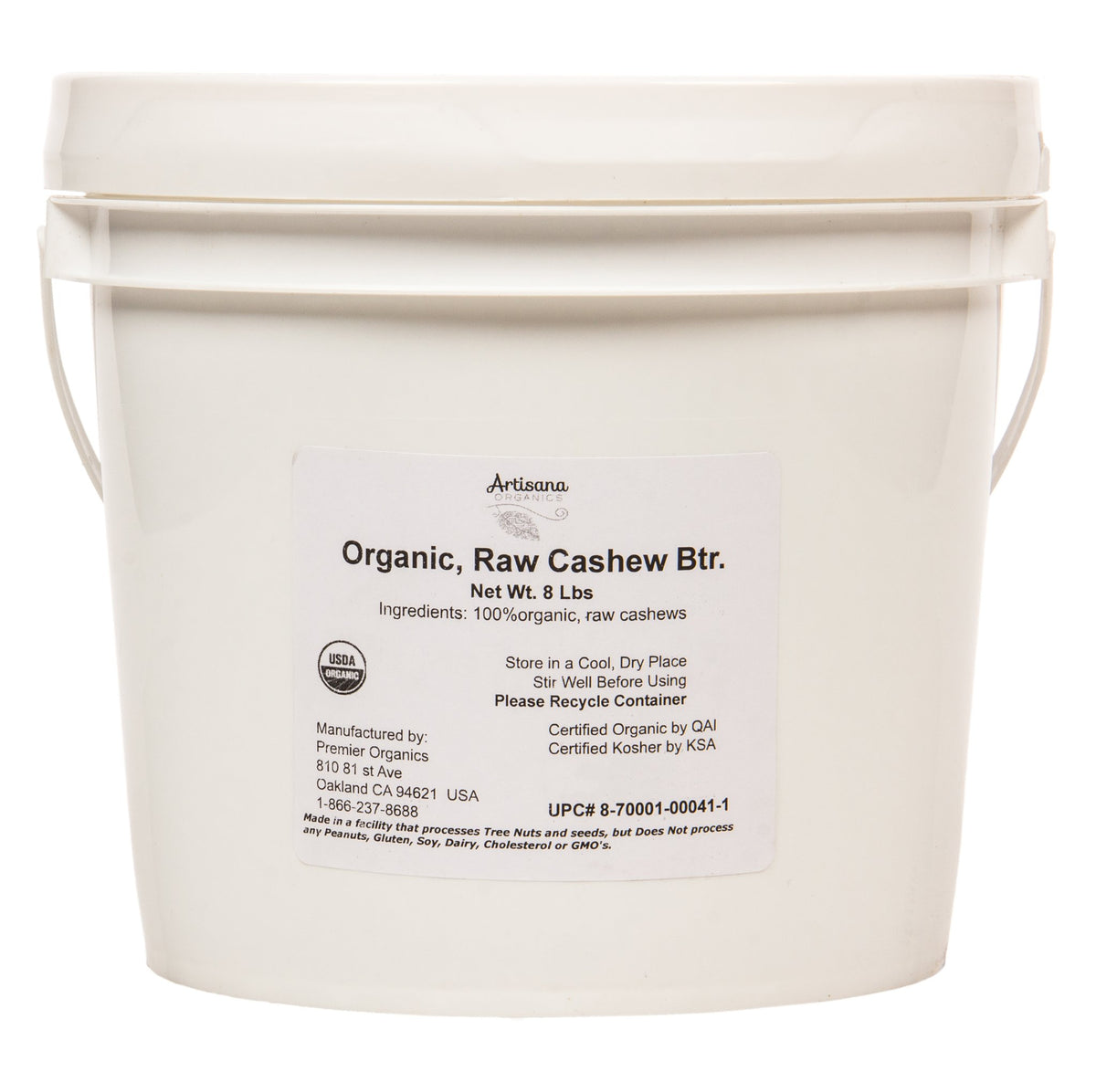 Cashew Butter, Raw, Organic