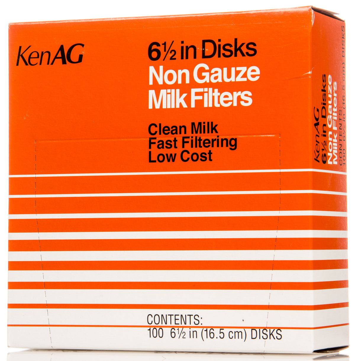 6 1/2" Non-Gauze Milk Filter Disk