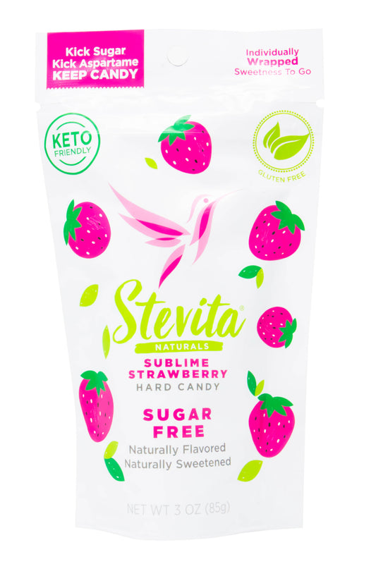 Hard Candy, Sublime Strawberry, Sugar-Free