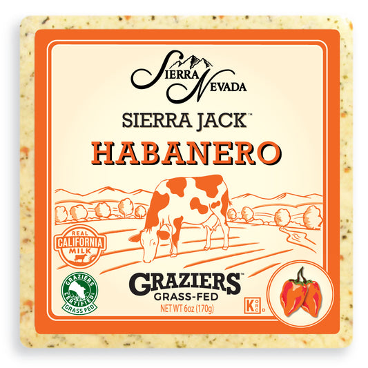 Cheese, Sierra Jack Habanero, Grass-Fed