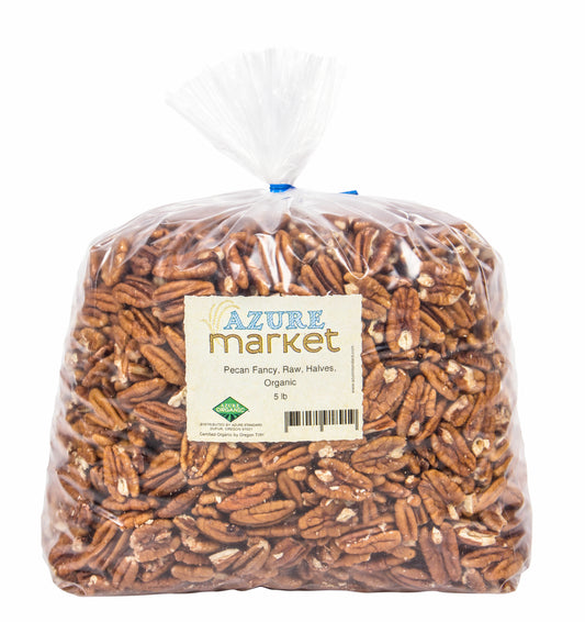 Pecans Fancy Native, Raw, Halves, Organic
