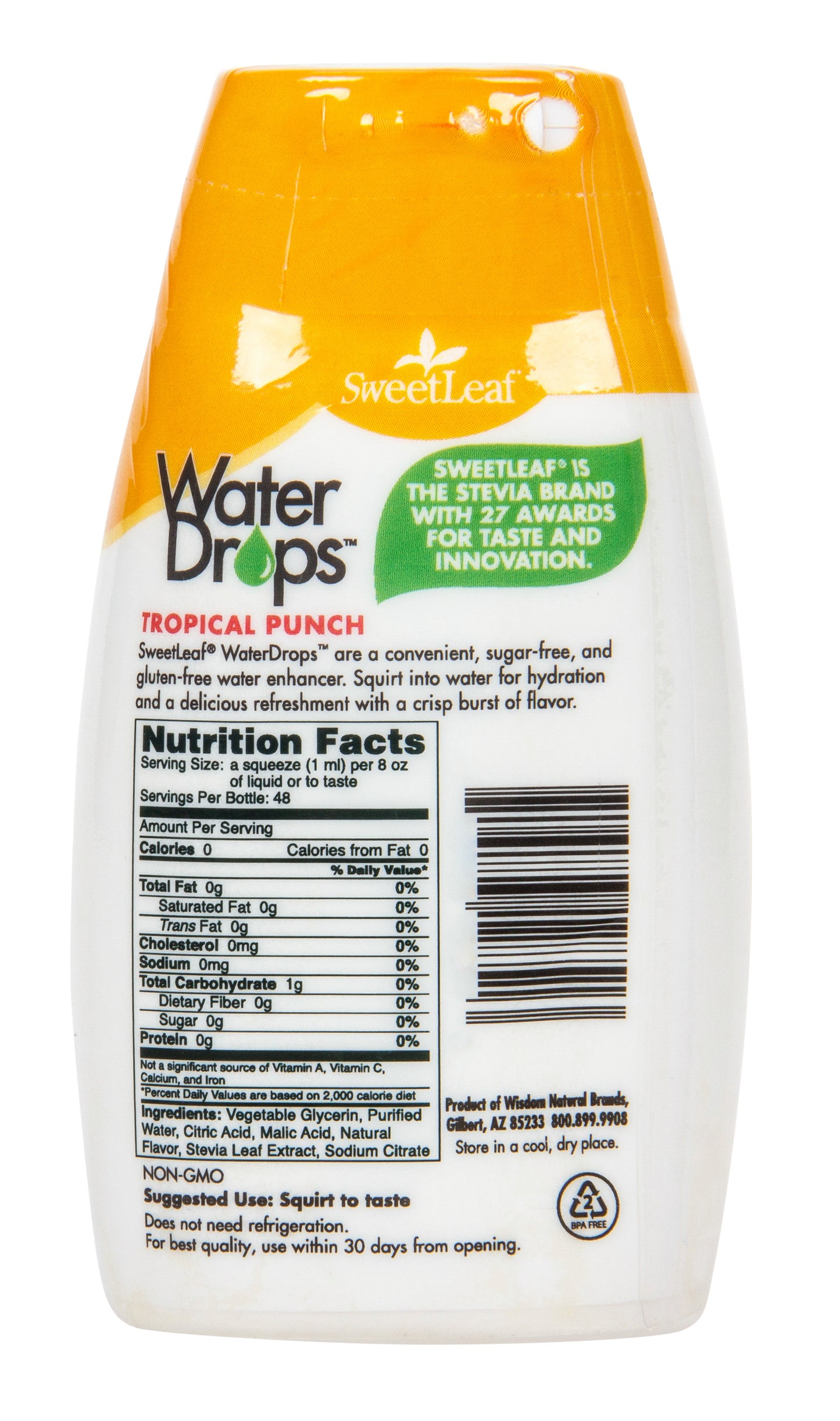 Natural Water Drops, Tropical Punch