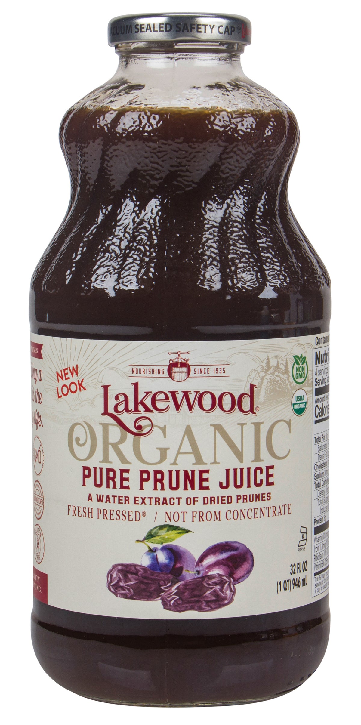 Prune Juice, Pure, Organic