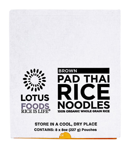 Rice Noodles, Brown, Pad Thai, Organic