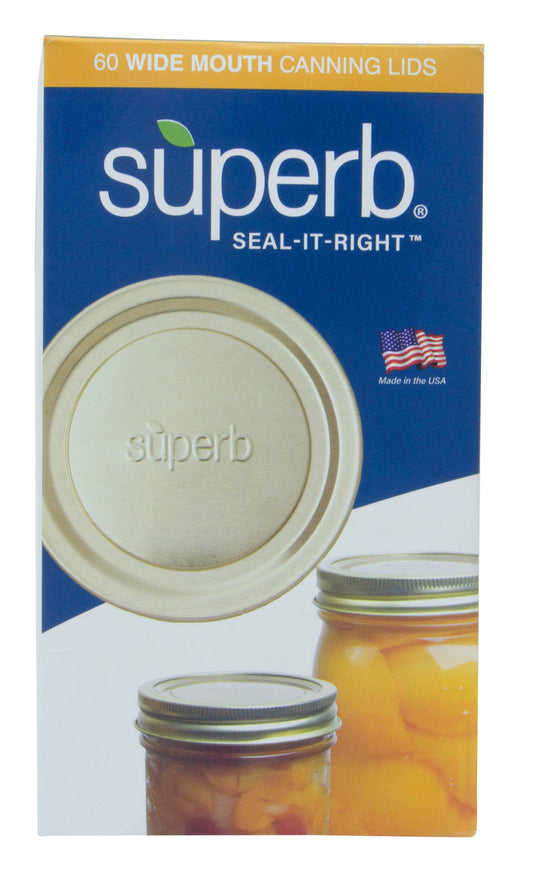 Canning Lids, Mason, Wide Mouth