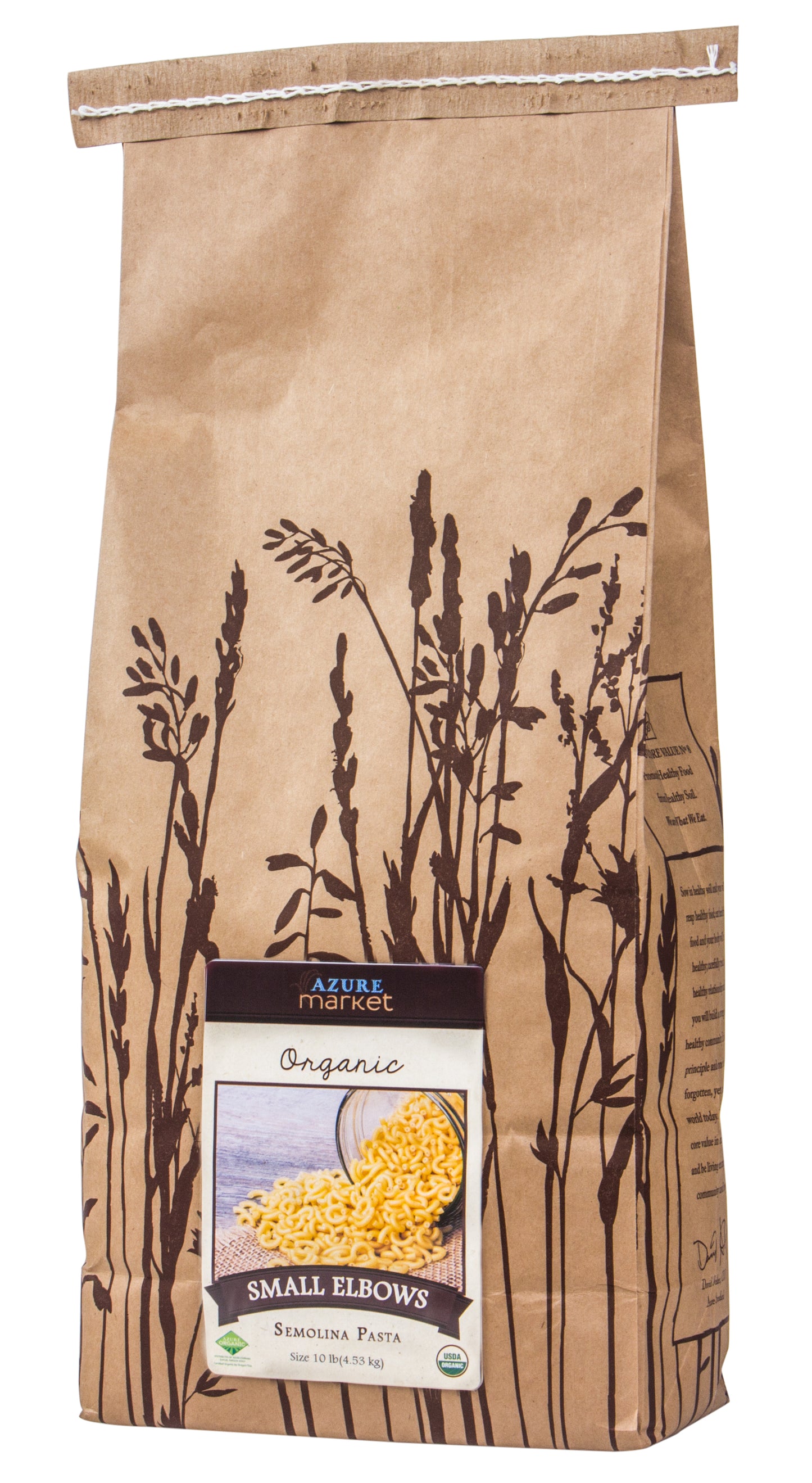 Small Elbow, Semolina Pasta, Organic