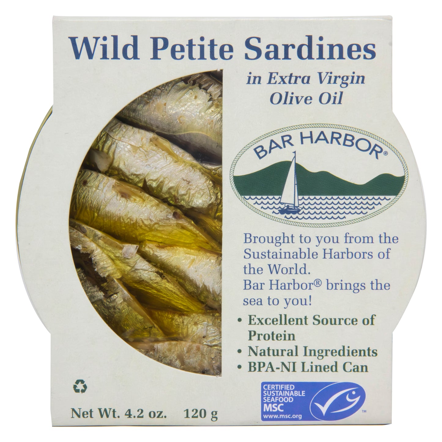 Wild Petite Sardines in Extra Virgin Olive Oil