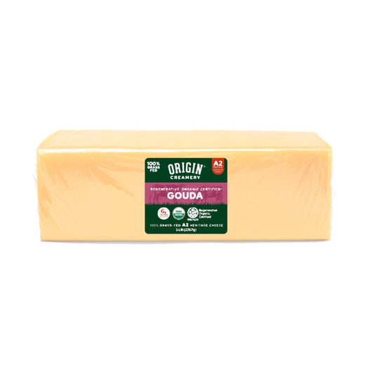 A2 Gouda Cheese Block, Organic
