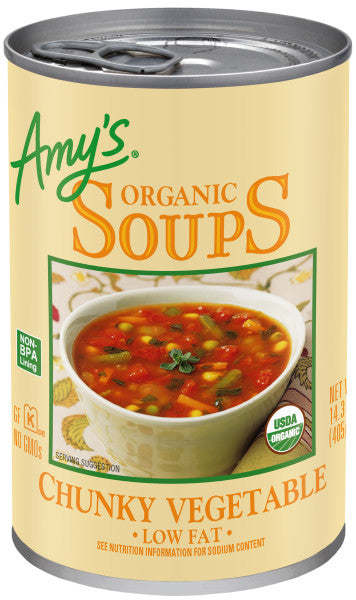 Chunky Vegetable Soup, Organic