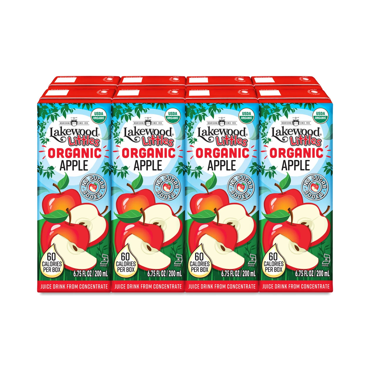 Littles Juice Box, Apple, Organic