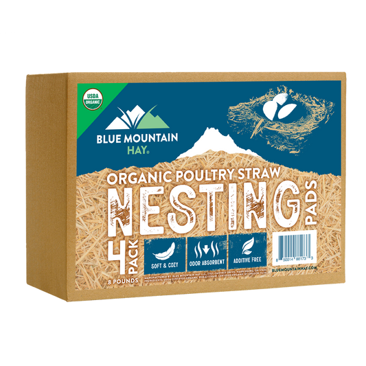 Straw Nesting Pads, Organic