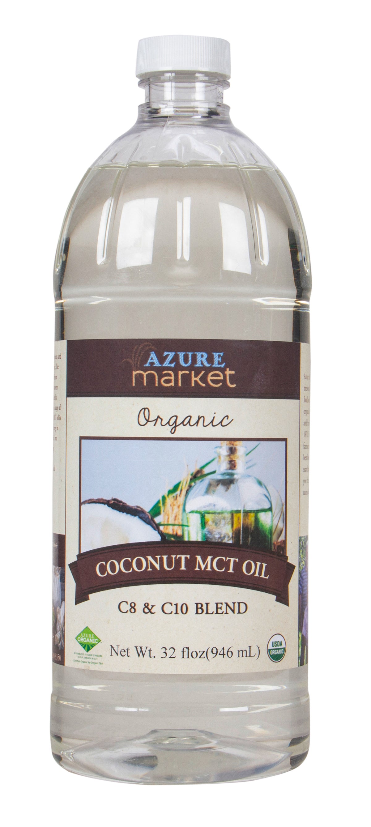 Coconut MCT Oil, Organic (C8 & C10 Blend)