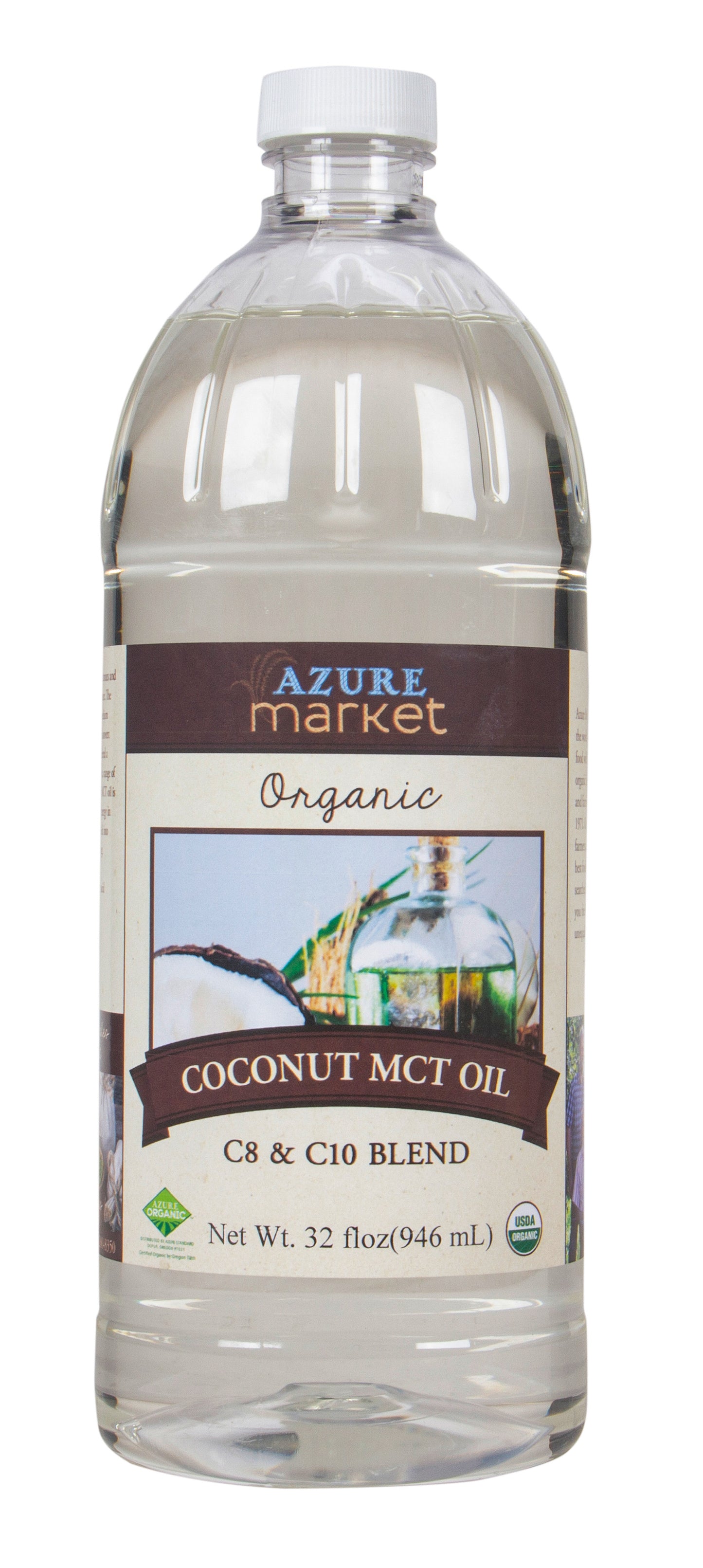 Coconut MCT Oil, Organic (C8 & C10 Blend)