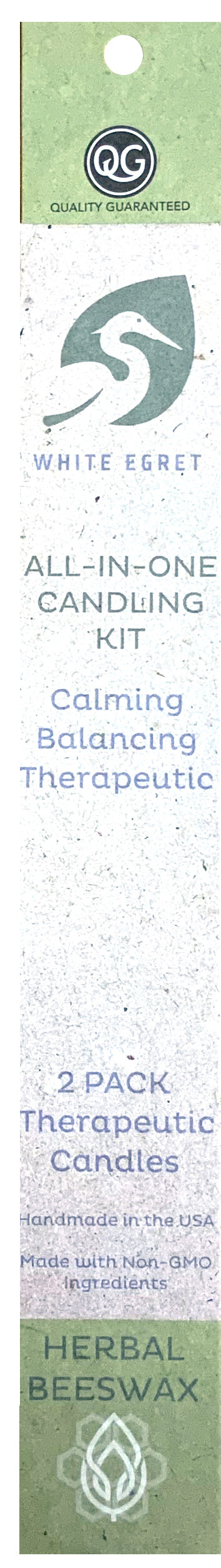 Therapeutic Candles, Herbal Beeswax, 1/2"