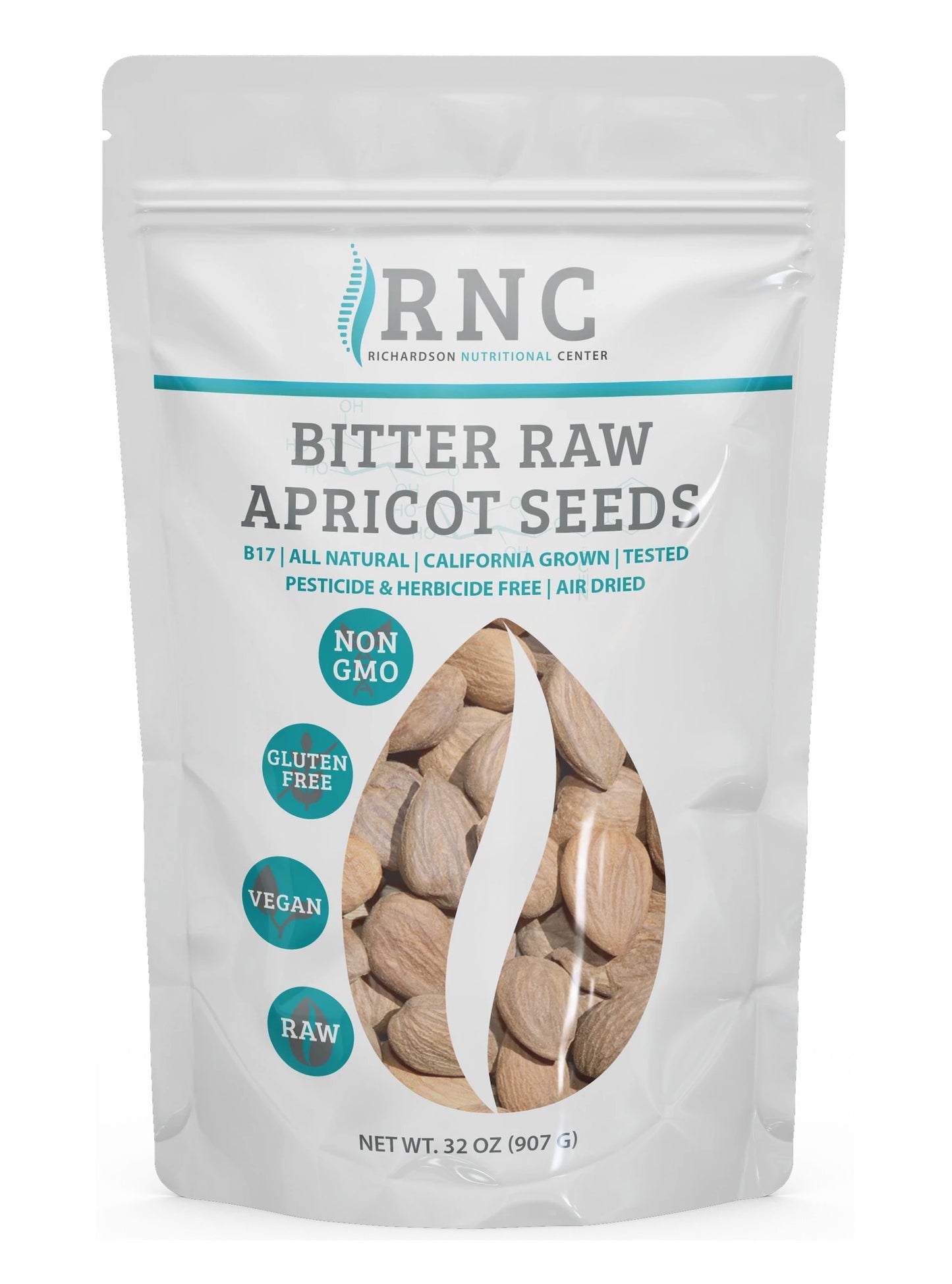 Apricot Seeds, Bitter, Raw