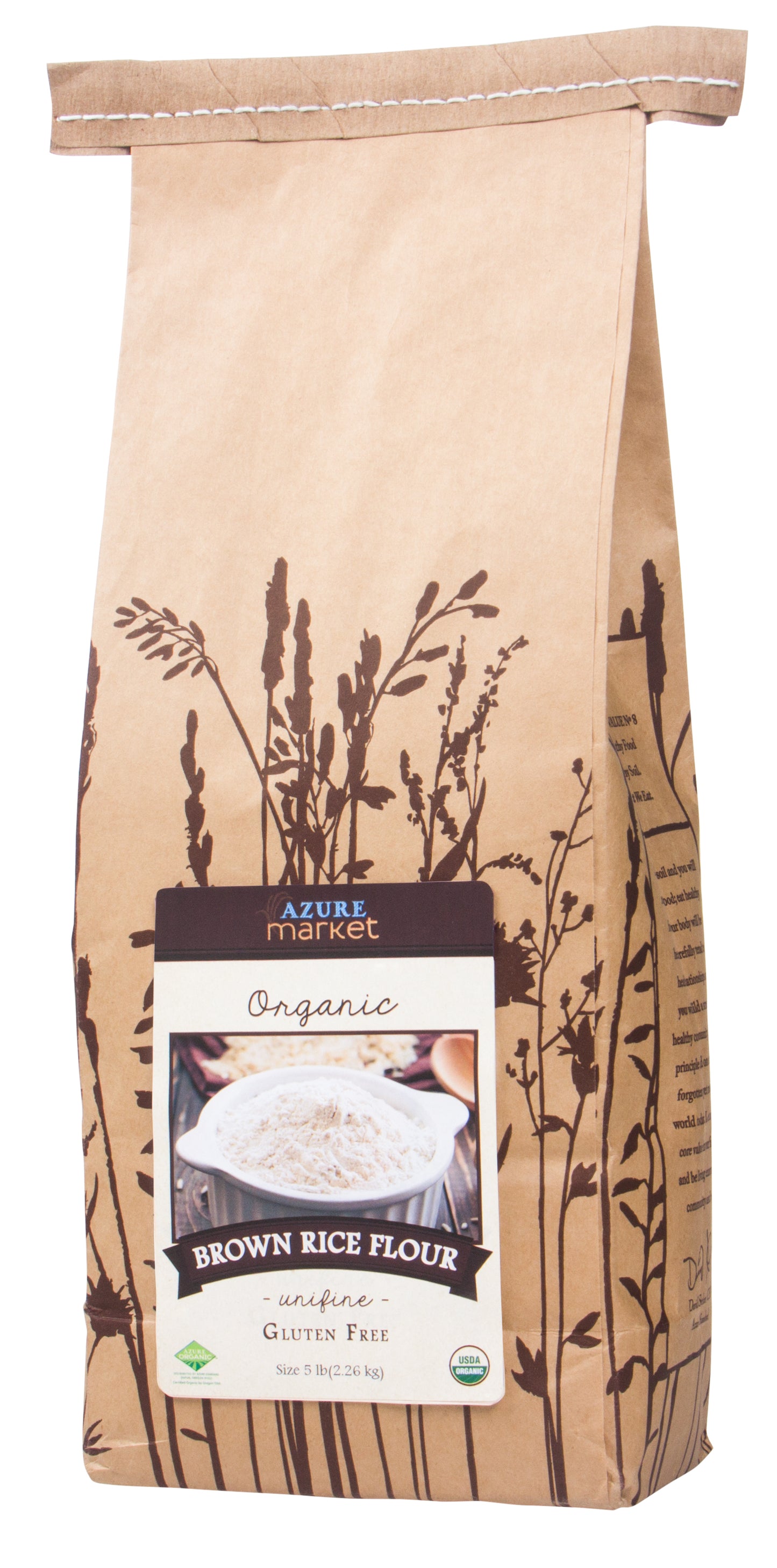 Rice Flour, Brown, (Unifine), GF, Organic