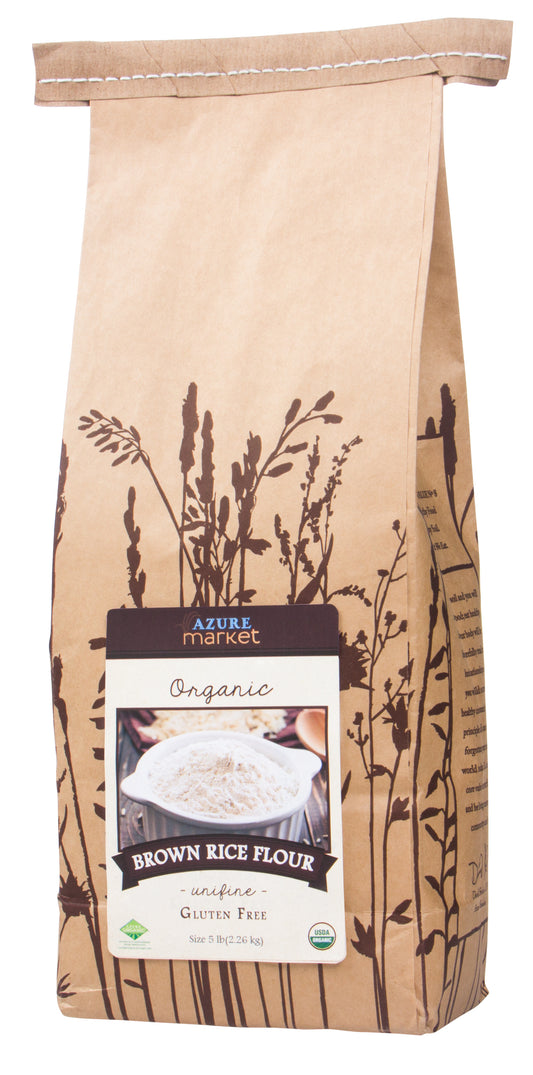 Rice Flour, Brown, (Unifine), GF, Organic