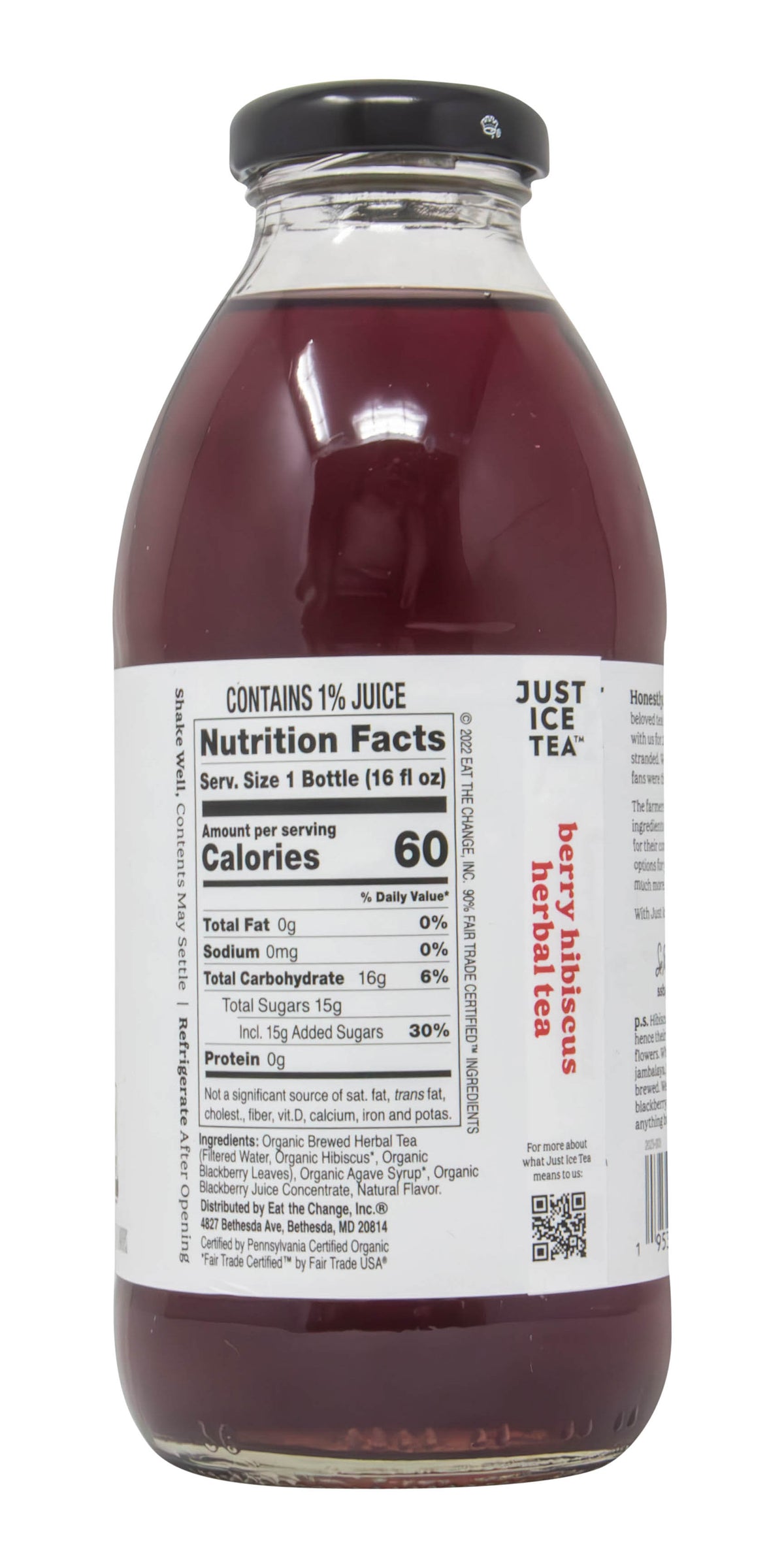 Berry Hibiscus Herbal Tea, Organic