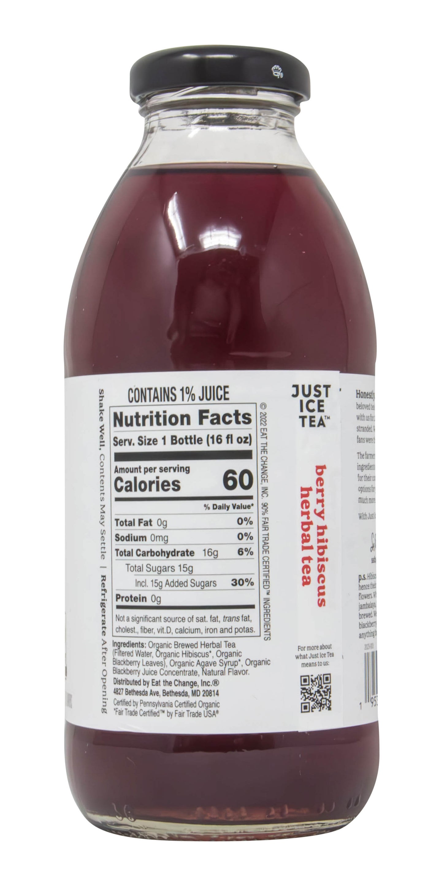 Berry Hibiscus Herbal Tea, Organic