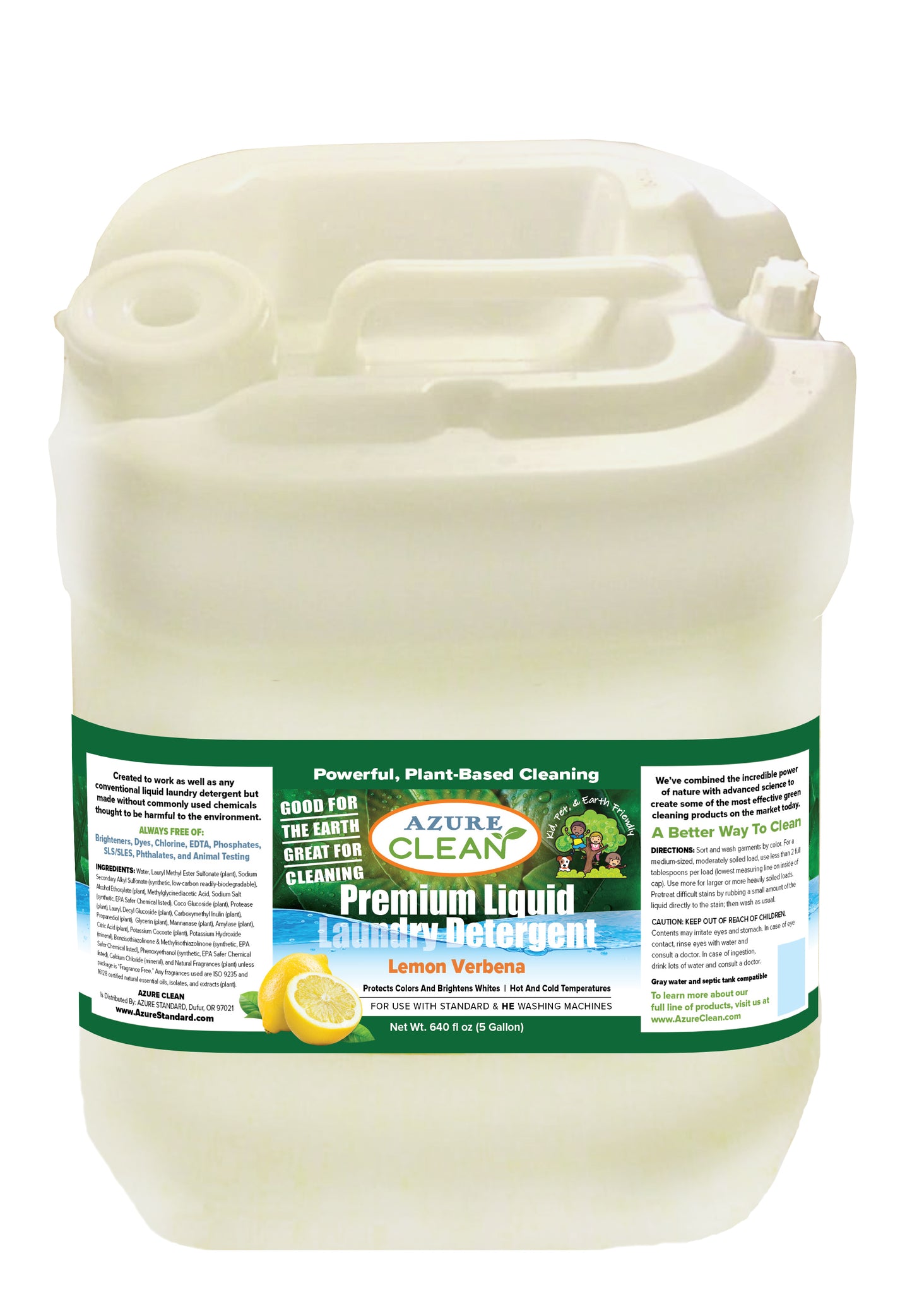 Premium Laundry Liquid (Hot & Cold), Lemon Verbena