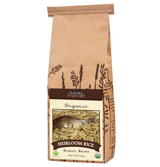 Rice, Heirloom Basmati Brown, Organic