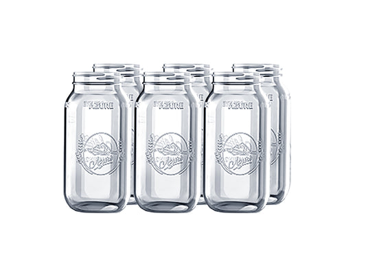 Canning Jars, Half-Gallon, Wide Mouth (JARS ONLY, no bands & lids)