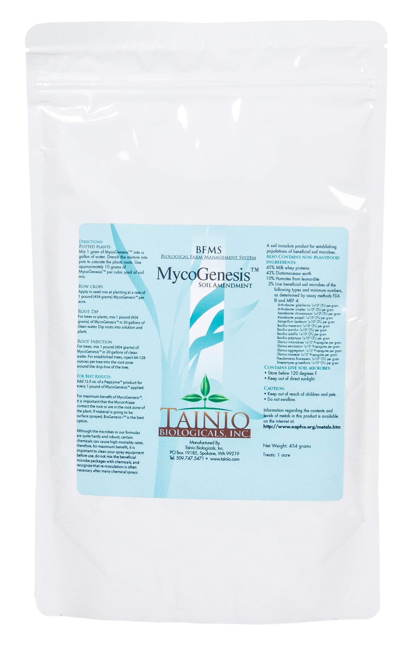 MycoGenesis, Soil Amendment