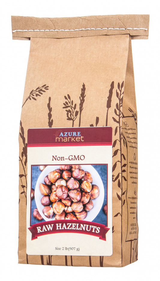 Hazelnuts, Raw, Shelled