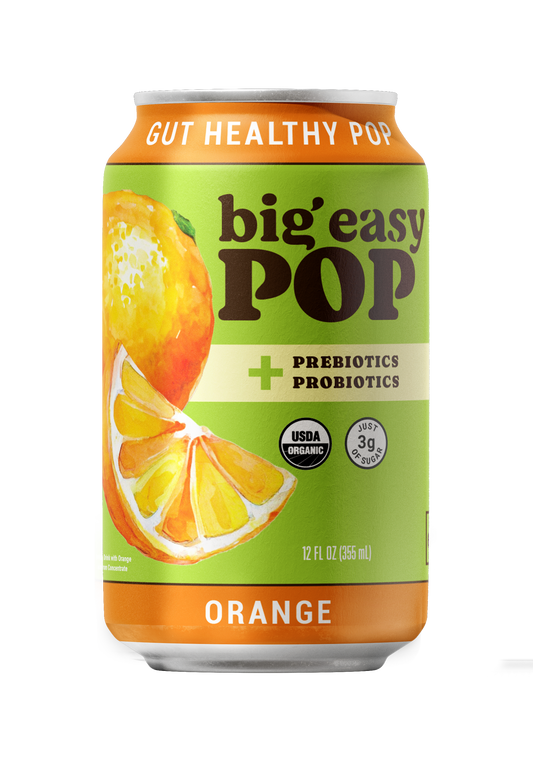 Gut Healthy Pop, Orange, Organic