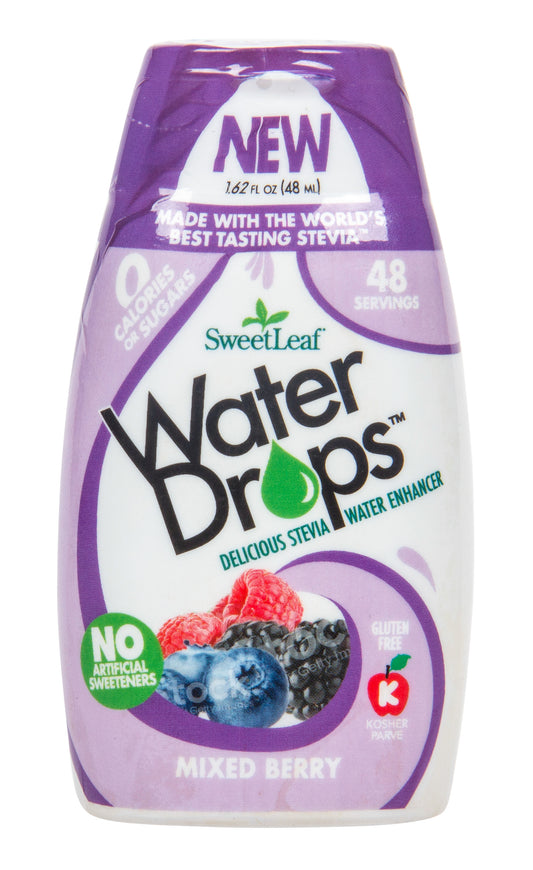 Natural Water Drops, Mixed Berry
