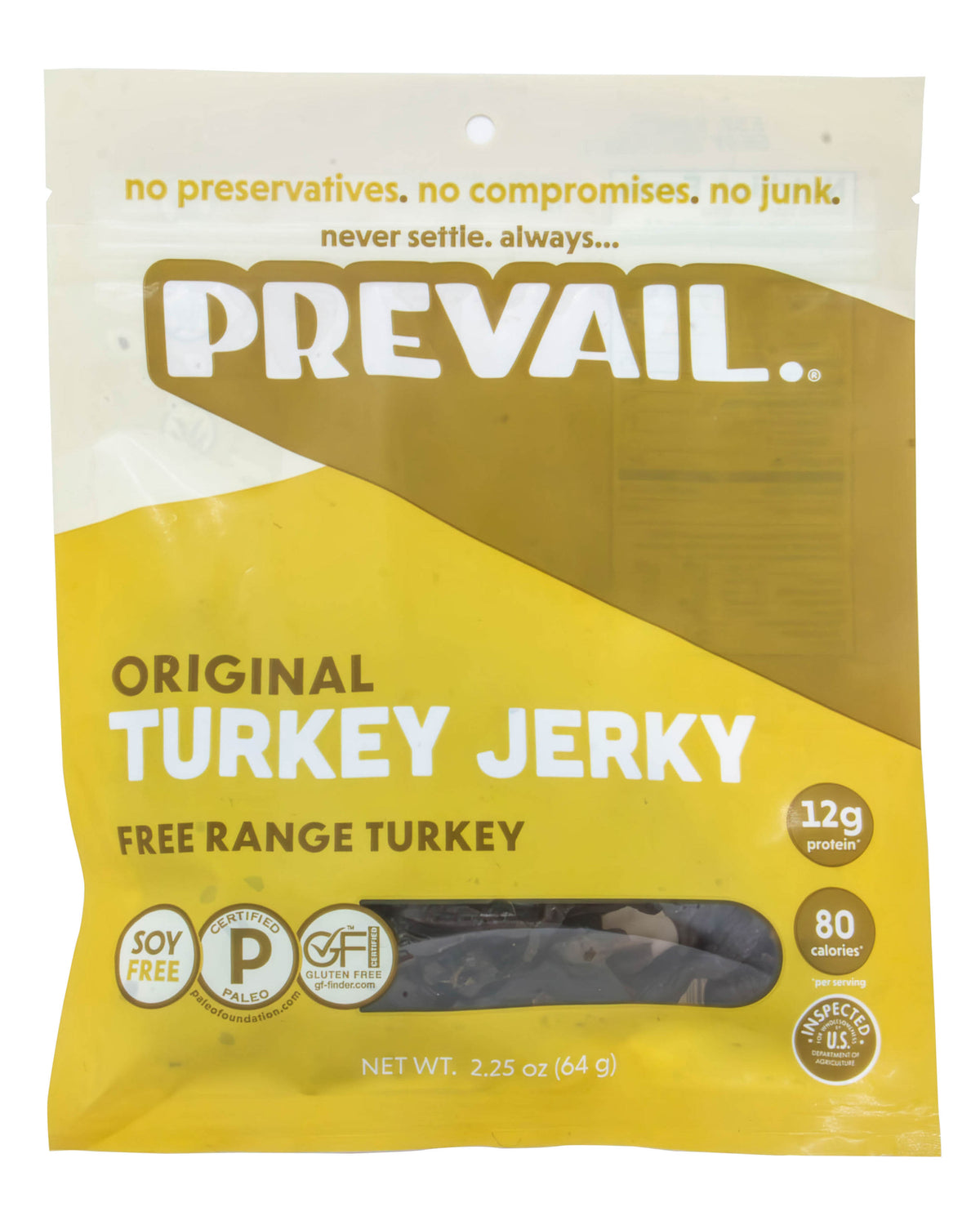 Turkey Jerky, Original, Free-Range