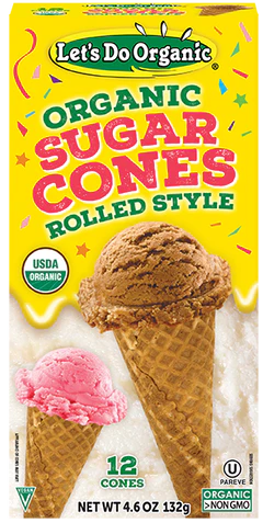 Sugar Cones, Organic