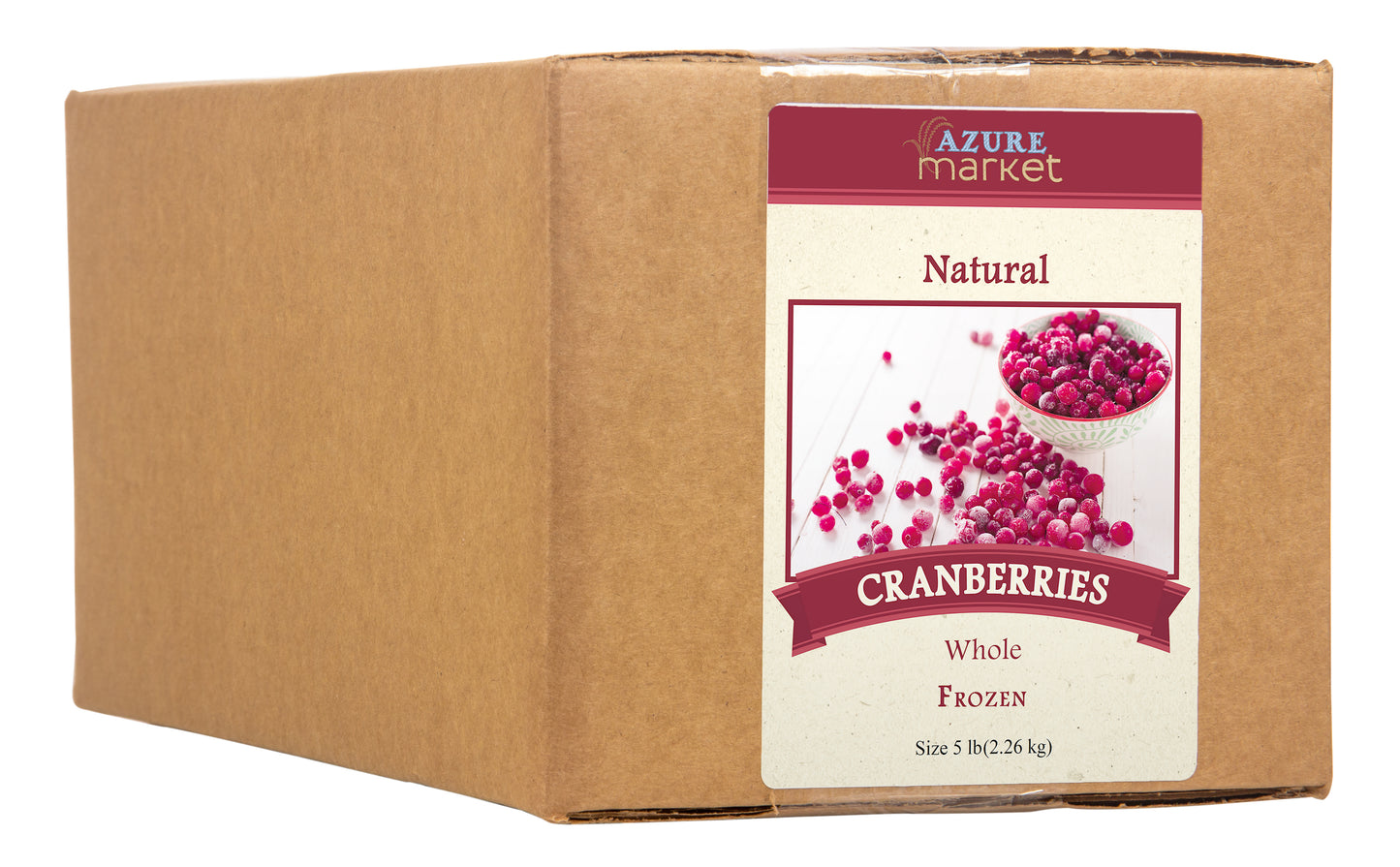 Cranberries, Whole, Frozen, Natural