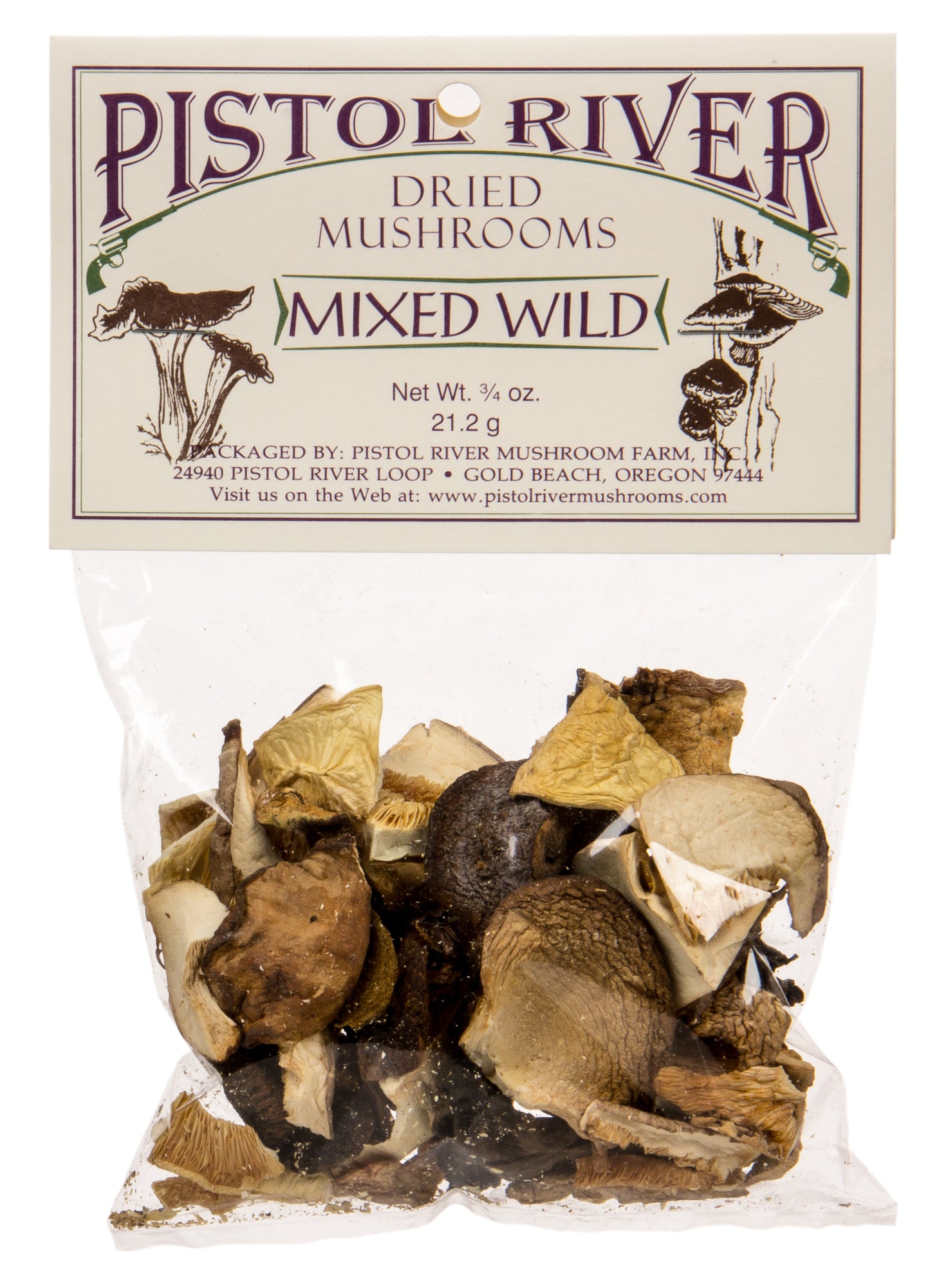 Mixed Wild Mushrooms, Dried