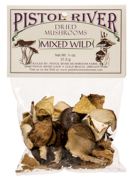 Mixed Wild Mushrooms, Dried