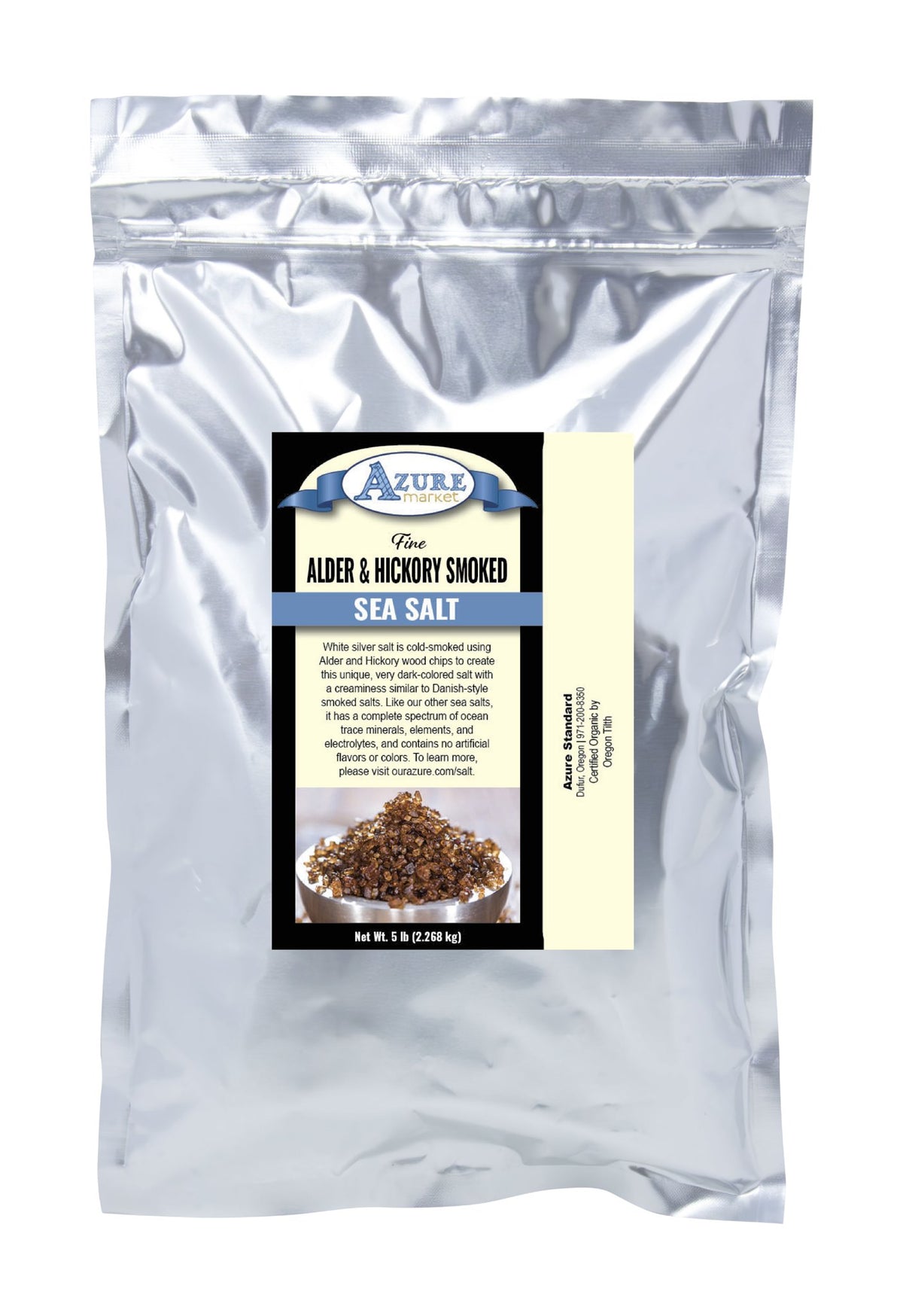 Sea Salt, Alder & Hickory Smoked, Fine