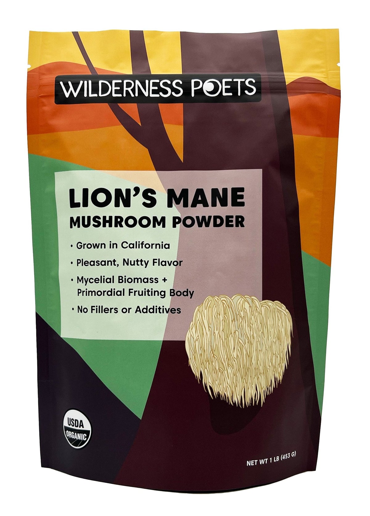 Lion's Mane Mushroom Powder, Organic