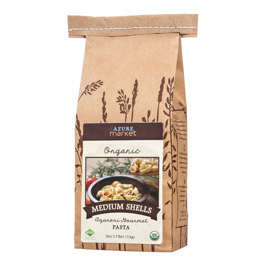 Medium Shells Azuroni Gourmet Pasta, Organic