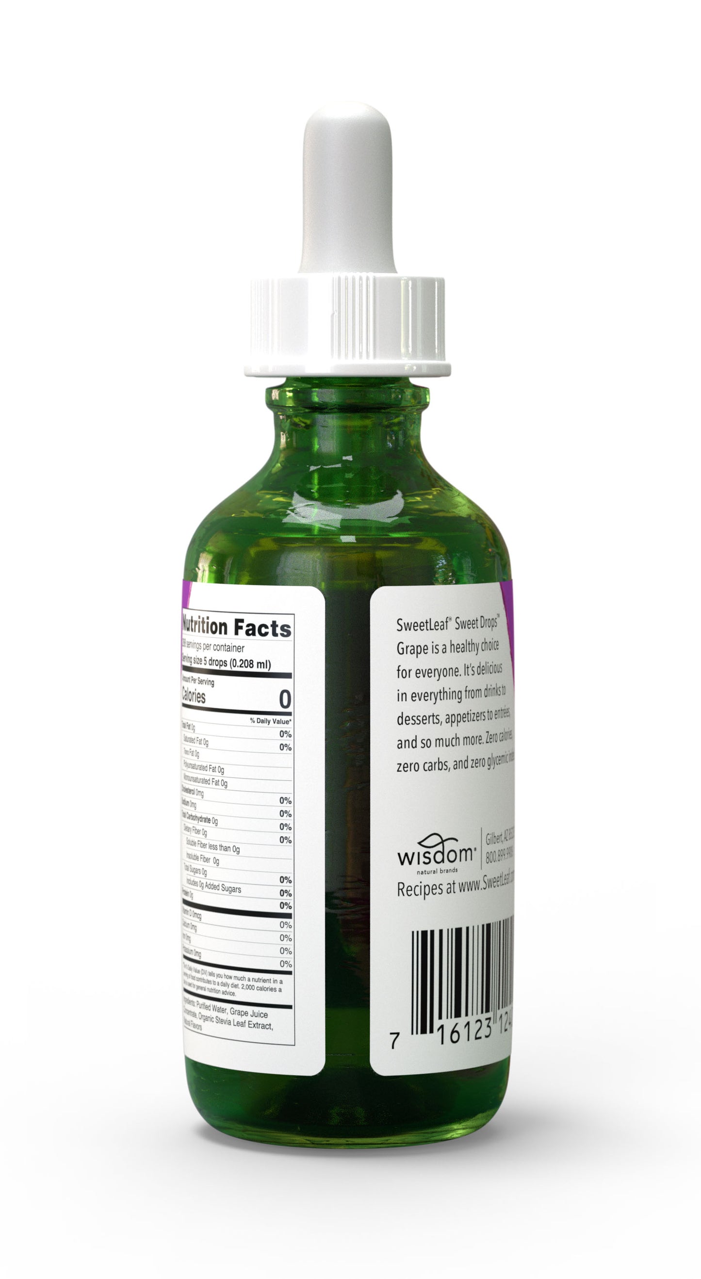 Stevia Clear Liquid, Grape