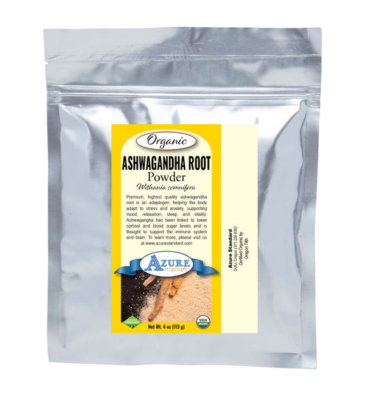 Ashwagandha Root, Powder, Organic