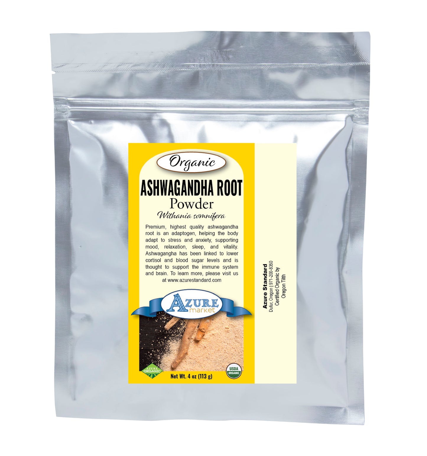 Ashwagandha Root, Powder, Organic