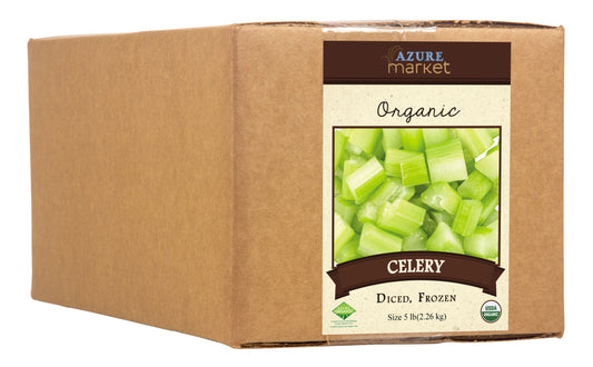 Celery, Diced, Frozen, Organic