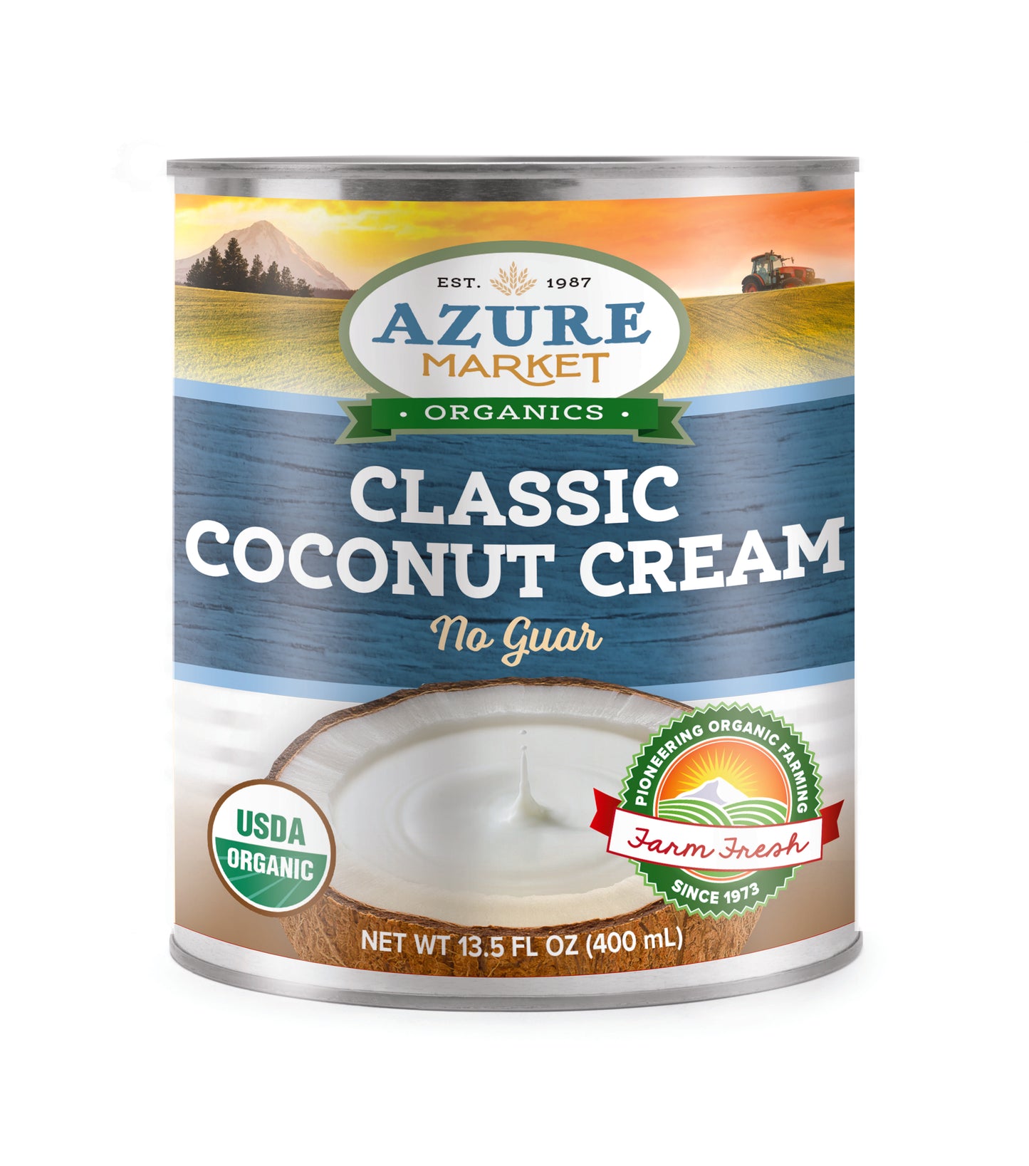 Coconut Cream, Classic, 22% Fat, No Guar, Organic