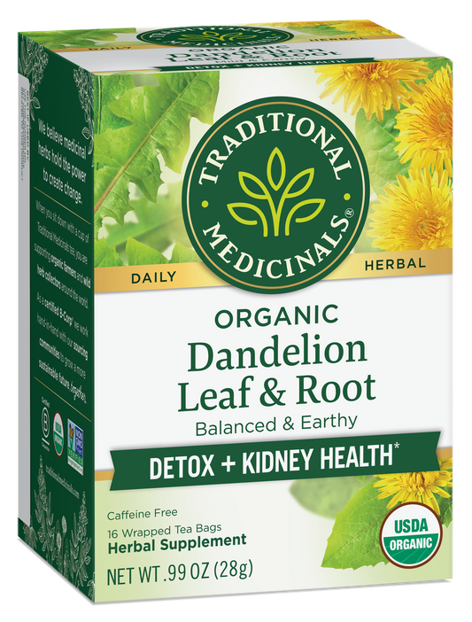 Dandelion Leaf & Root Tea, Organic