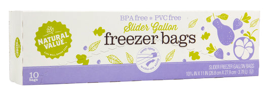 Slider Freezer Bags, Gallon size