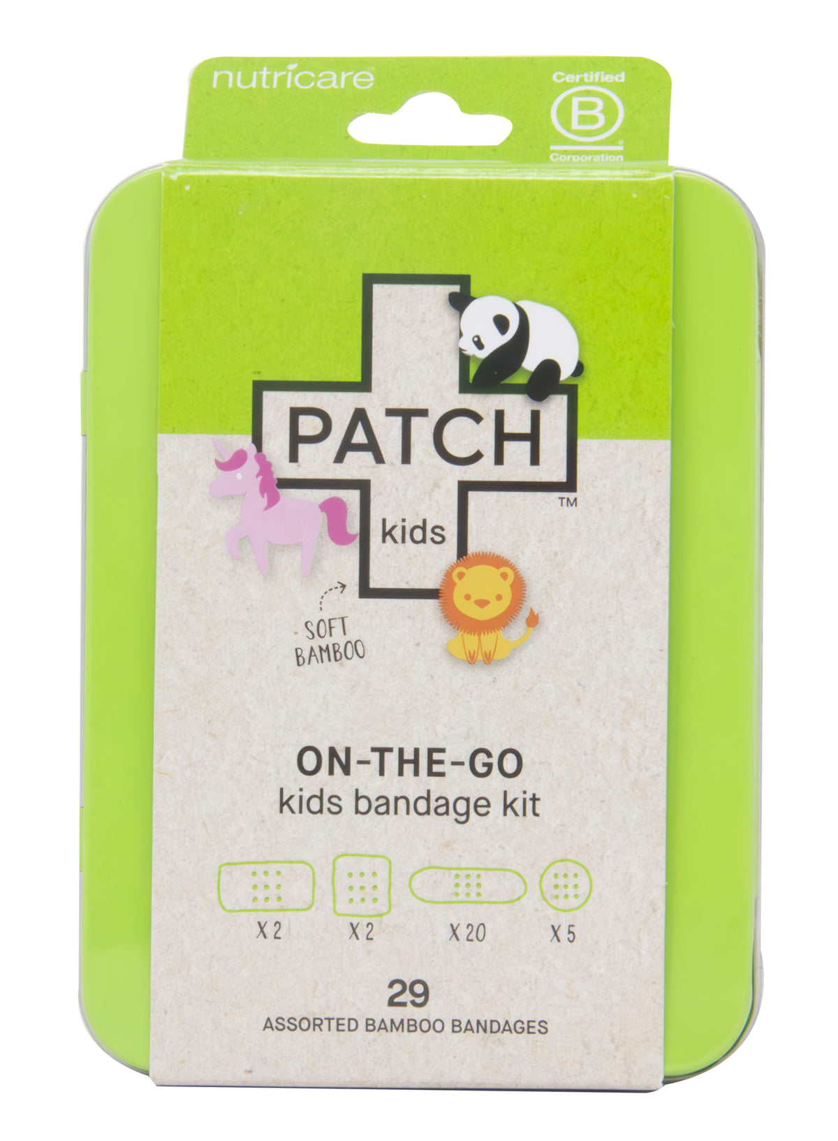Patch Kids, On-The-Go Bamboo Bandage Kit