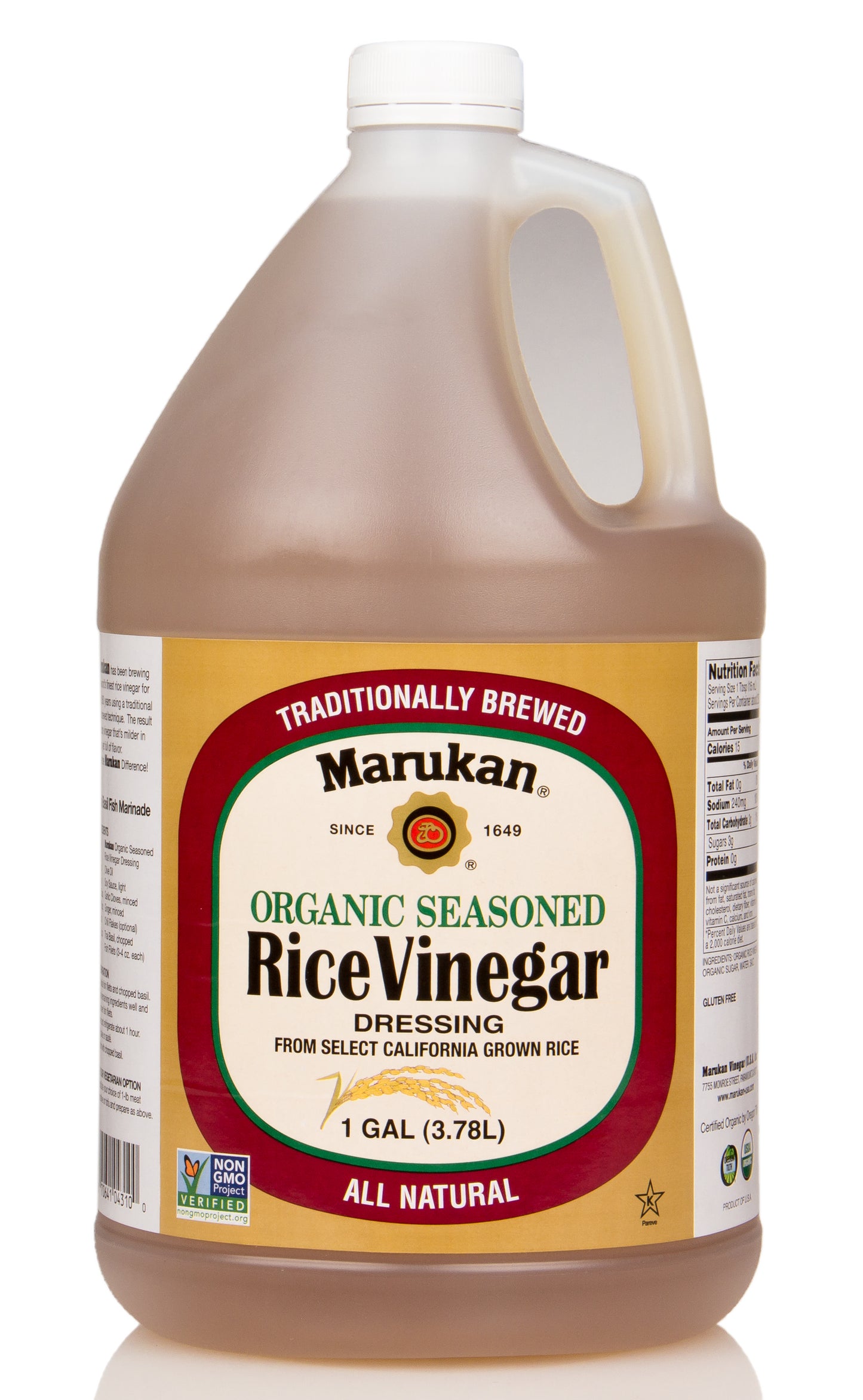 Rice Vinegar Dressing Seasoned, Organic