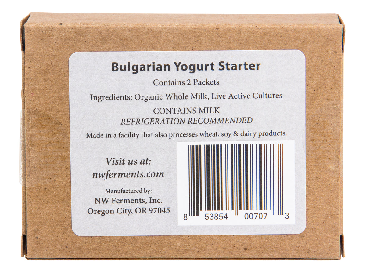 Bulgarian Yogurt Starter